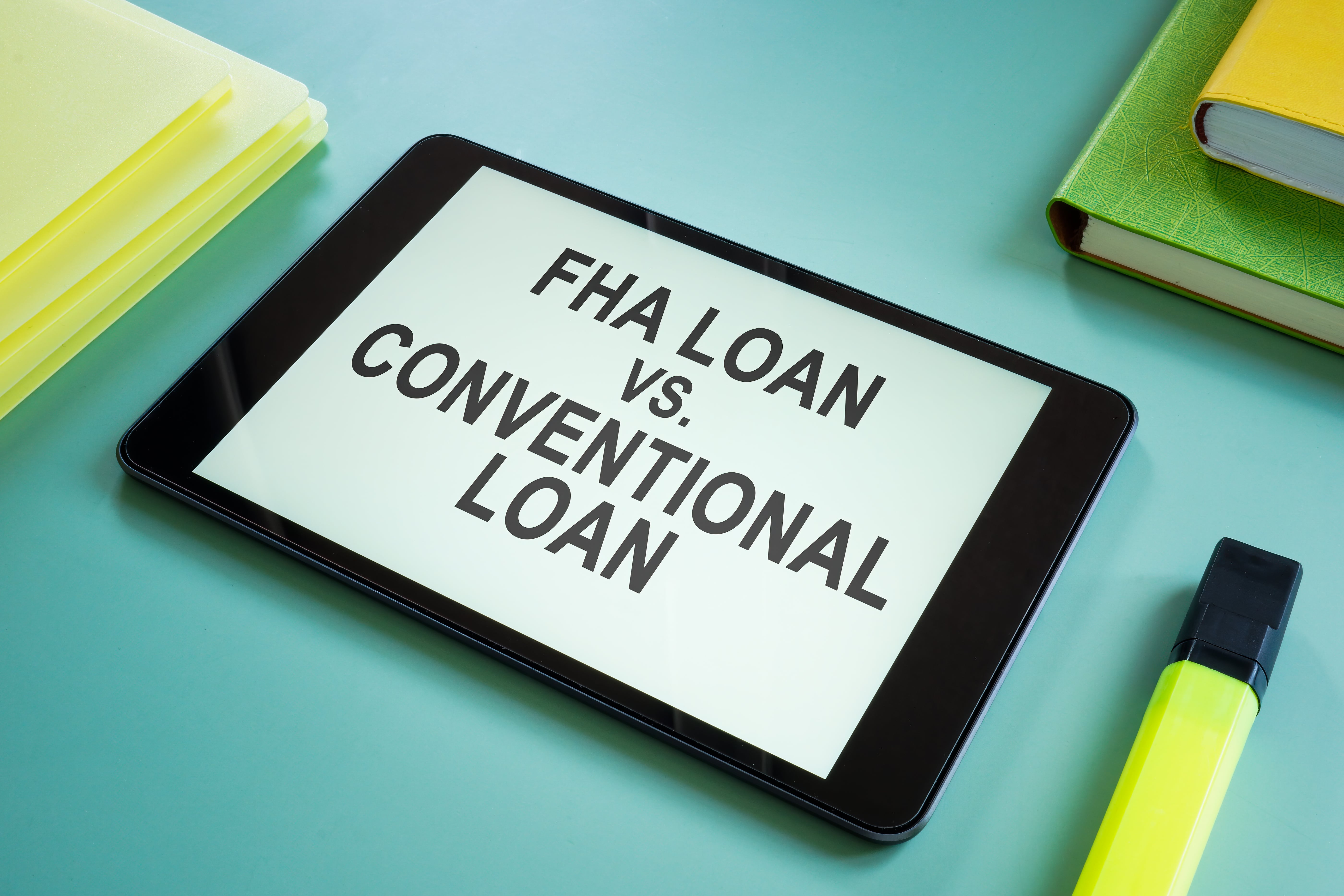 difference between and conventional loan vs fha loan