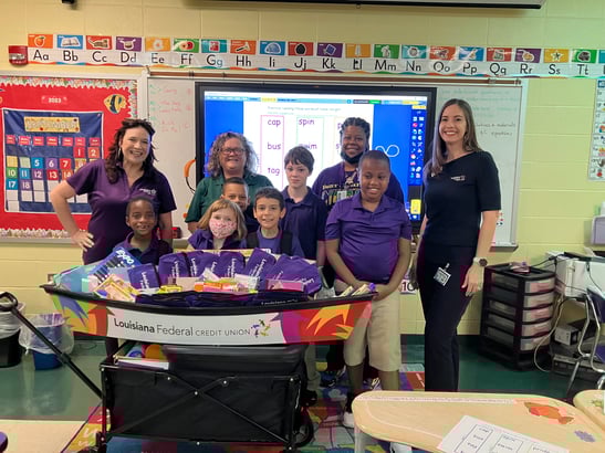 Emily C. Watkins Elementary School teacher Joy Landry 