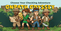 Image of 4 people on an adventure