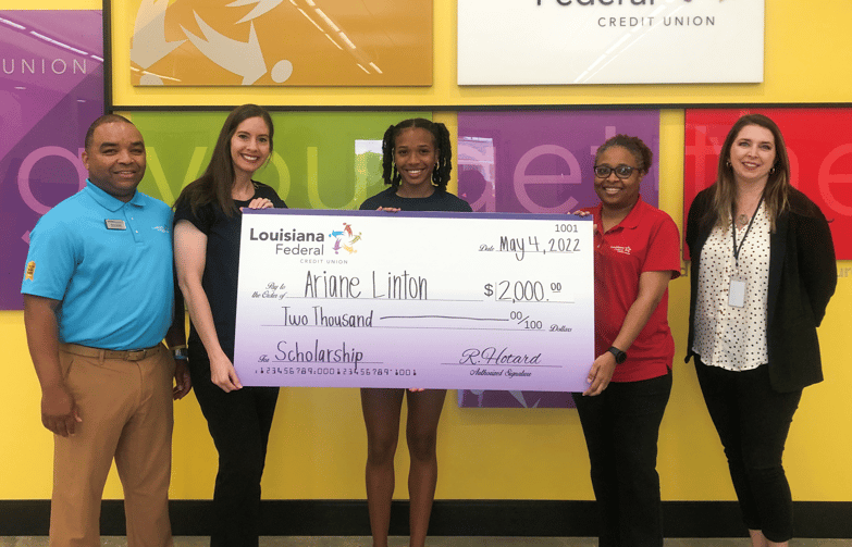 R.E.T. Scholarship winner Ariane Linton 2022
