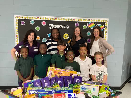 St. Rose Elementary teacher Keiana Alvis-Foster 