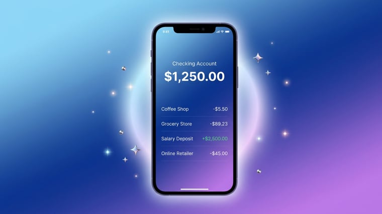 Image of a phone with an app