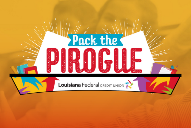 Louisiana FCU launches Pack the Pirogue 2023