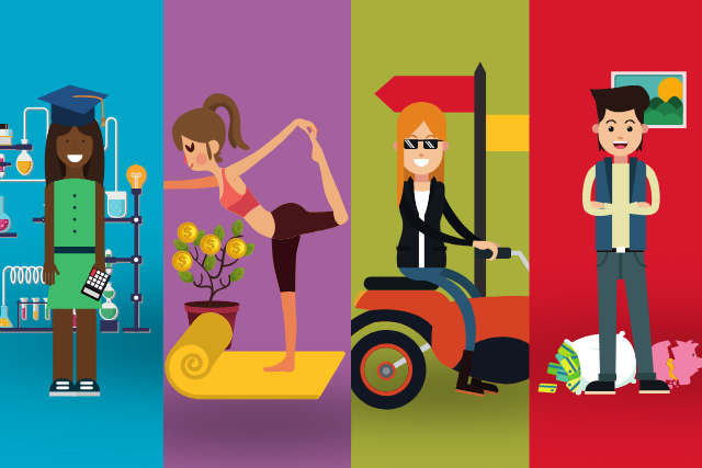 The 4 types of monthly spenders