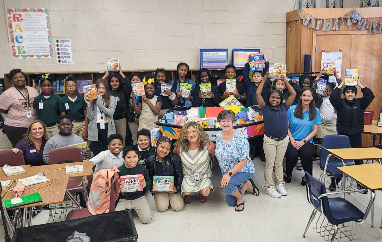 LOUISIANA FCU DONATES SCHOOL SUPPLIES TO CLASSROOMS IN ST. JAMES PARISH